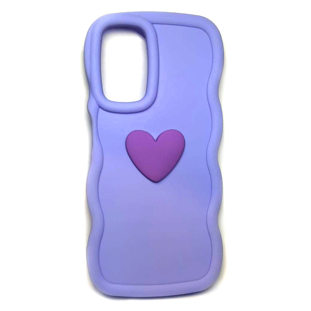Чохол 3D Heart для Oppo A76/A96/A36/9i (Бузкова)-0