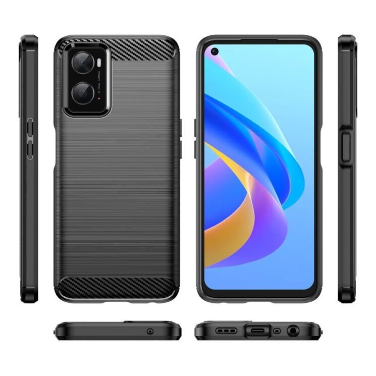 Накладка Ultimate Experience для Oppo A76/A36/A96 4G чорна-0