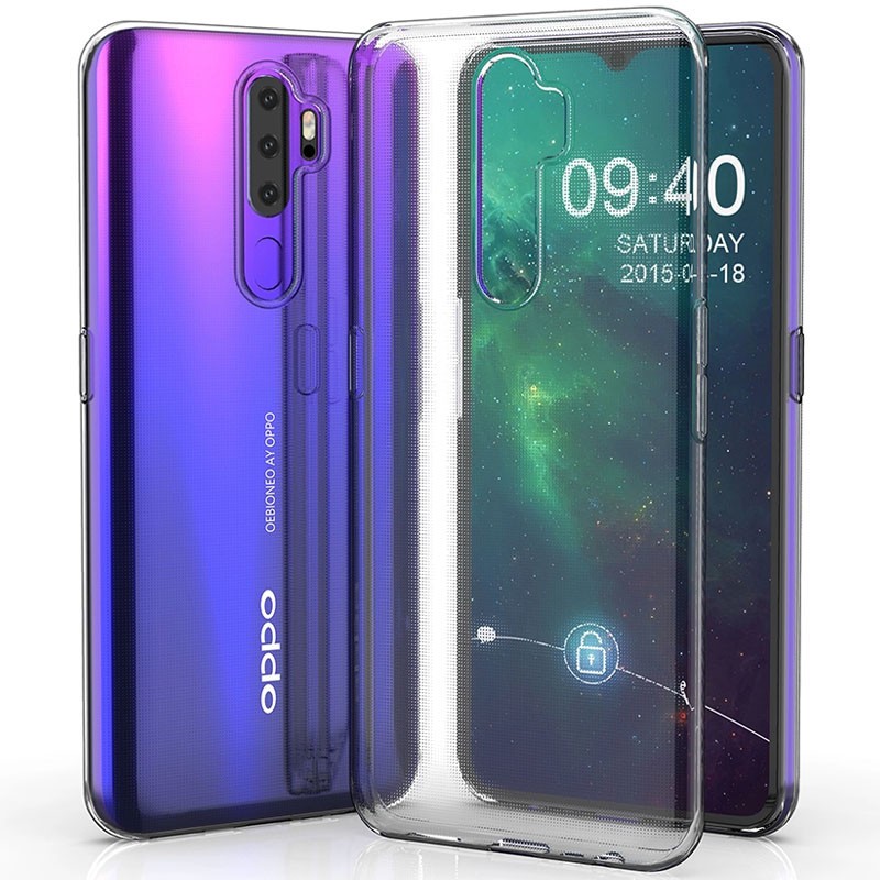 Накладка Epic Transparent 1,0mm для Oppo A9 2020 прозора-0