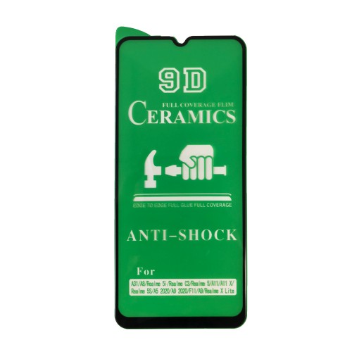 Гнучке скло Ceramic для OPPO A9 2020  глянцеве (м`яка упаковка)-0