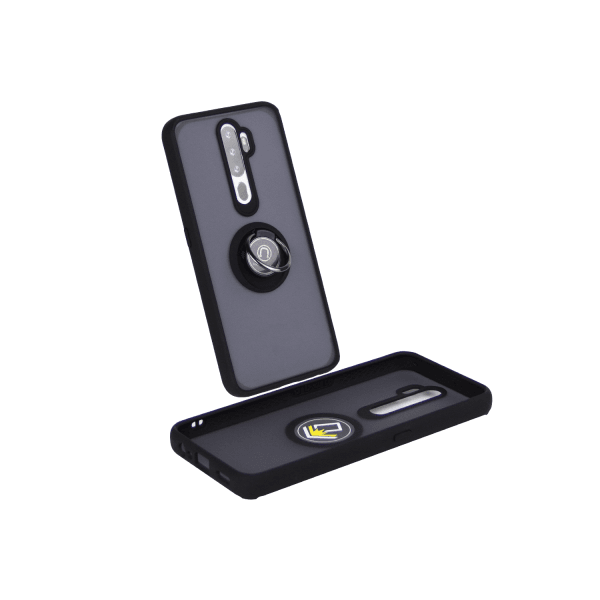 Накладка Totu Gingle Ring для Oppo A9 (2020)/A5 (2020) чорна-0