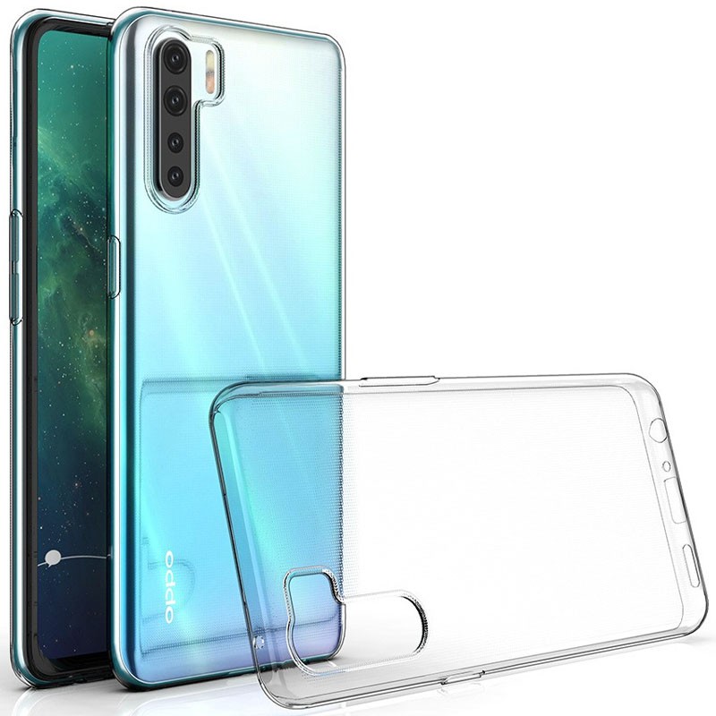 Накладка Epic Transparent 1,0mm для Oppo A91/Reno 3  прозора-0