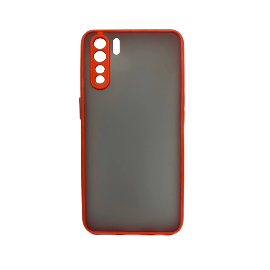 Накладка Totu Gingle для Oppo A91 Red/Black-0