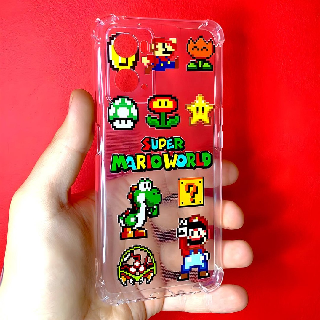 Накладка Gaming Clear Case для Oppo A96/A76/A36 (mario)-0