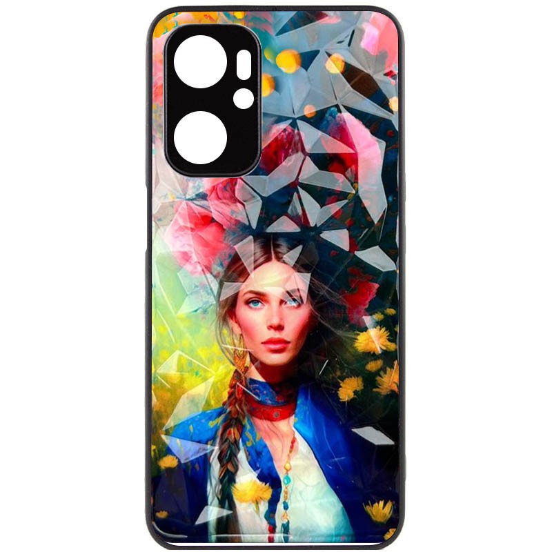 Накладка Ladies для Oppo A96 4G Квітуча Україна-0