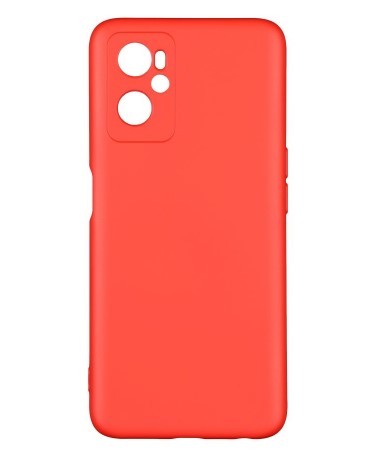Накладка Soft Touch (без лого)  для Oppo A96 4G/Realme 9i (Red)-0