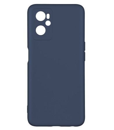 Накладка Soft Touch (без лого)  для Oppo A96 4G/Realme 9i (Dark blue)-0