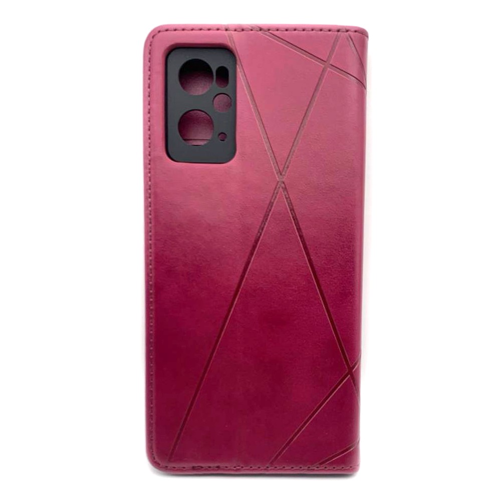 Книжка Business для Realme 9i/Oppo A36/A76/A96 (Марсала)-1