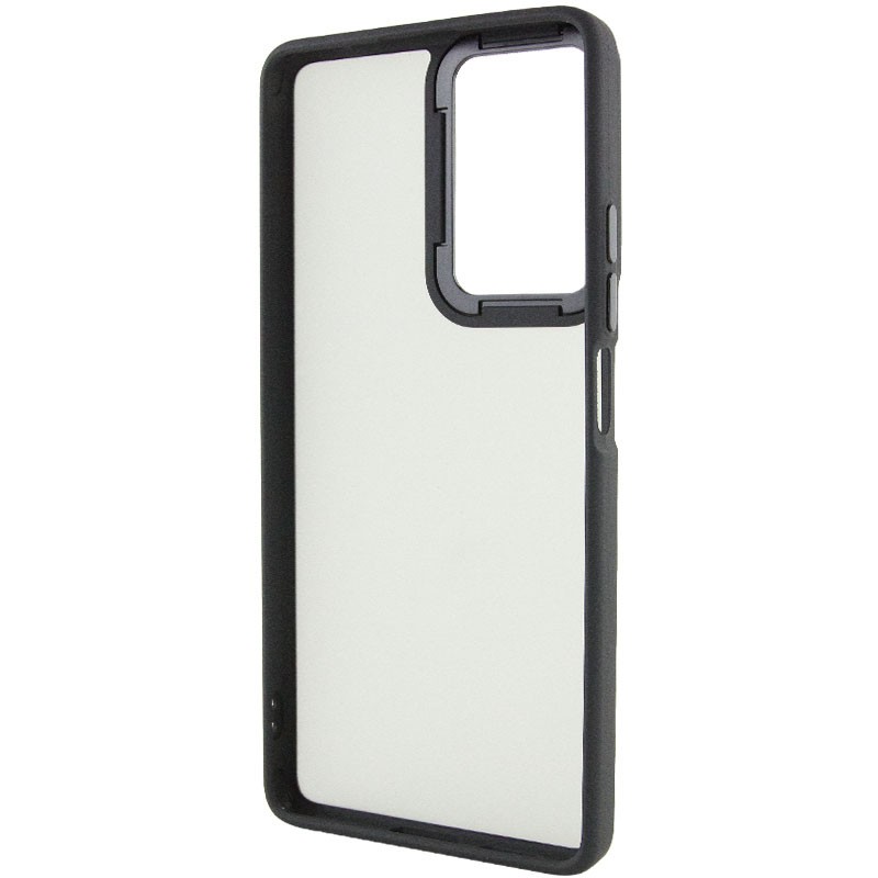 Накладка TPU+PC Lyon Frosted для Samsung A16  (Black)-1