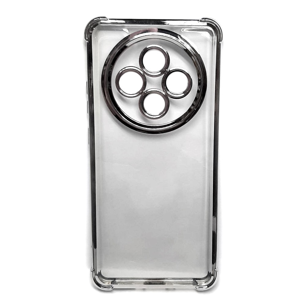Накладка TWINS WXD Square для Oppo Reno 12F/12FS  срібляста-1