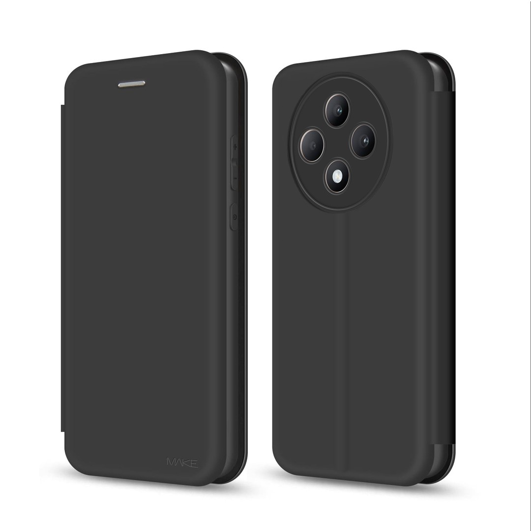 Книжка MAKE для Oppo Reno12 F/12 FS Black-0