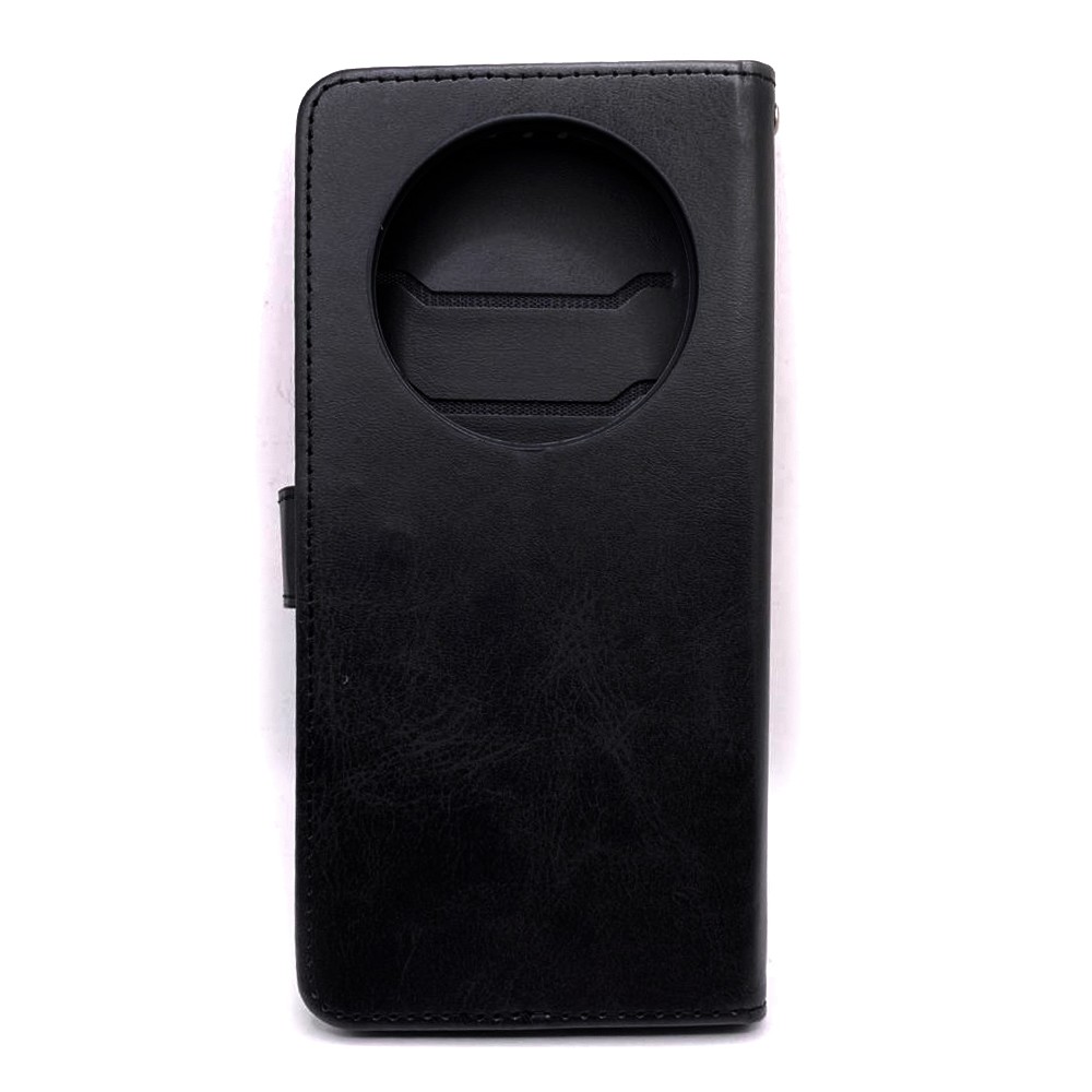 Книжка EcoCase для Oppo reno 12F / 12FS  чорна-1