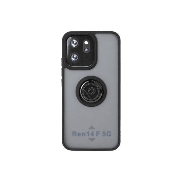 Накладка Totu Gingle Ring для Oppo Reno 14F 5G / 15F / 15FS  чорна-0
