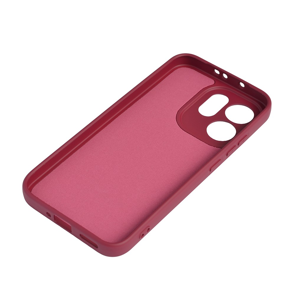 Накладка Silicone case SMTT для Oppo Reno 15 Pro бордова-1