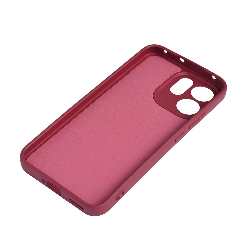 Накладка Silicone case SMTT для Oppo Reno 15F / 15 FS бордова-1