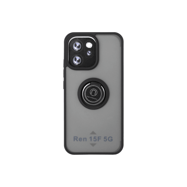 Накладка Totu Gingle Ring для Oppo Reno 15F 5G/ 15FS / 14F / 14FS  чорна-0