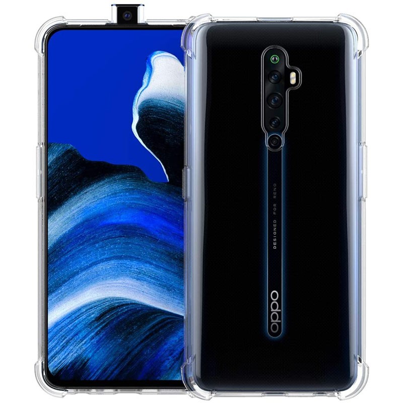 Накладка  Epic Ease для Oppo Reno 2z прозора з кутками-0