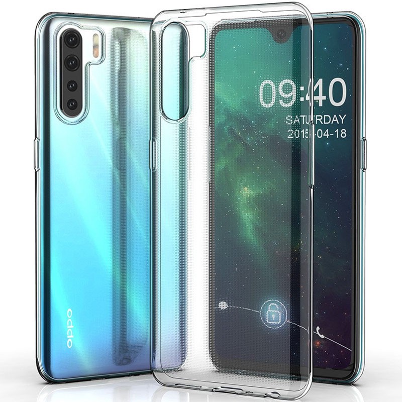 Накладка Epic Transparent 1,0mm для Oppo Reno 3 прозора-0