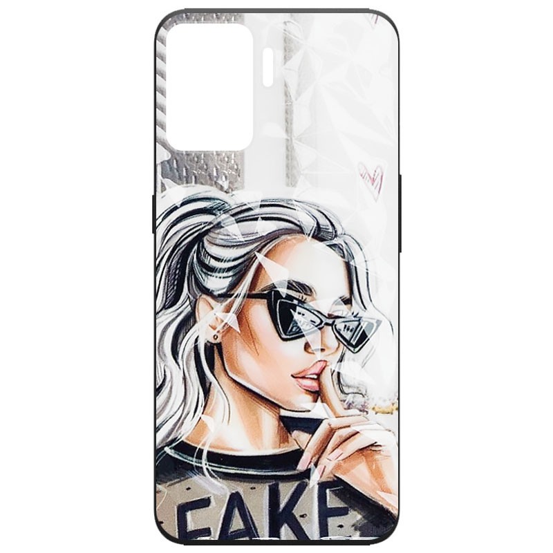 Накладка Ladies для Oppo Reno 5 Lite "Fake"-0
