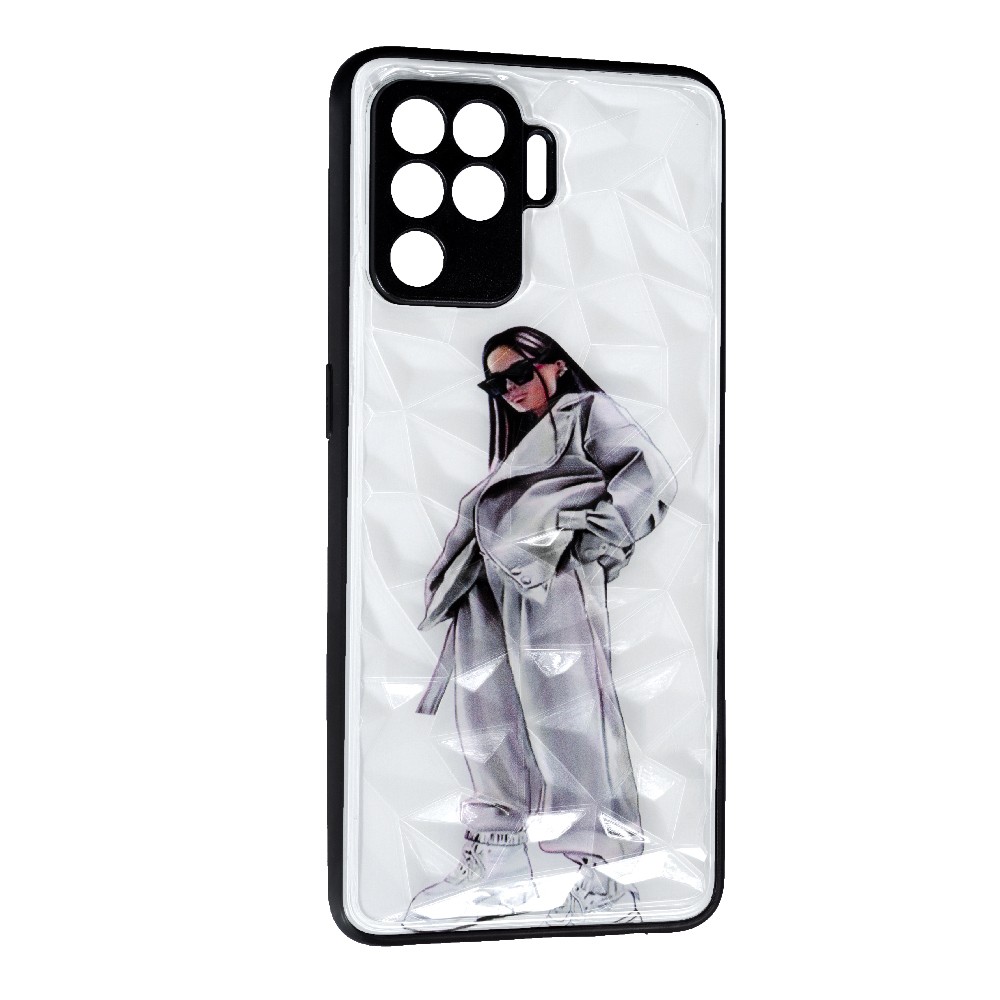 Накладка Ladies Camera для Oppo Reno 5 Lite Fashion style-0