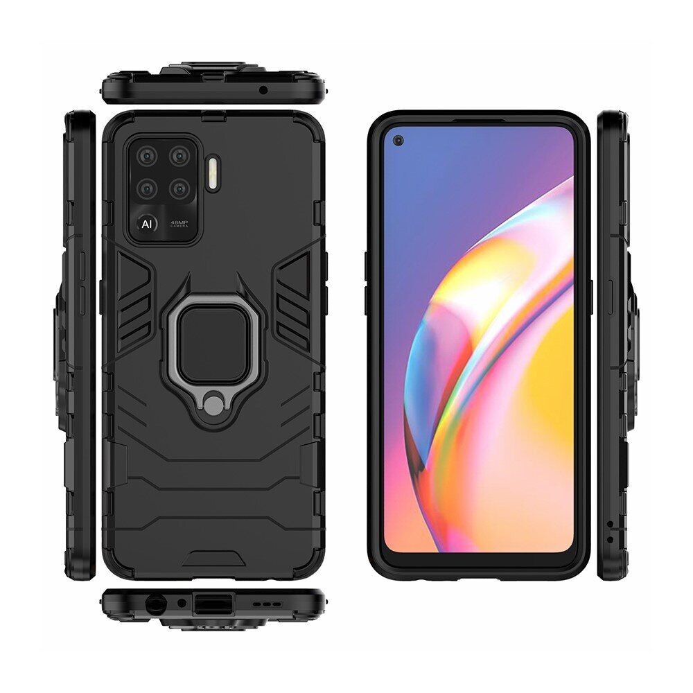 Накладка ANTIBROKEN для OPPO Reno 5 Lite Black-0