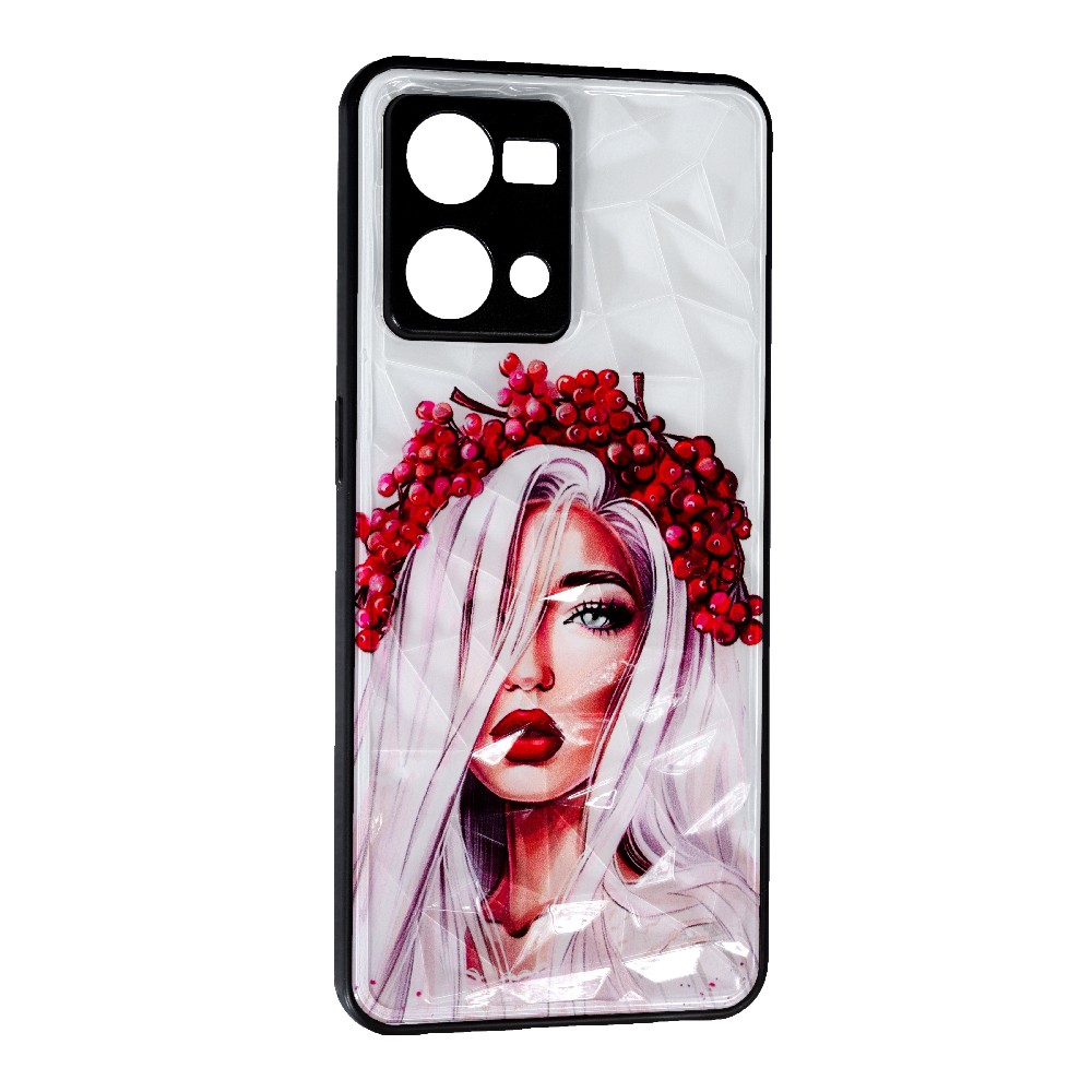 Накладка Ladies Camera для Oppo Reno 7 4G Ukrainian girl-0