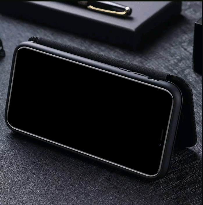 Книжка Carbon Book для Oppo Reno 7 5G чорний-2