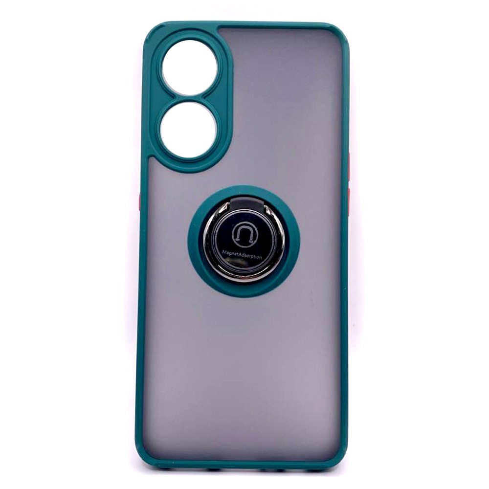 Накладка Totu Gingle Ring для Oppo Reno 8T оливкова-0