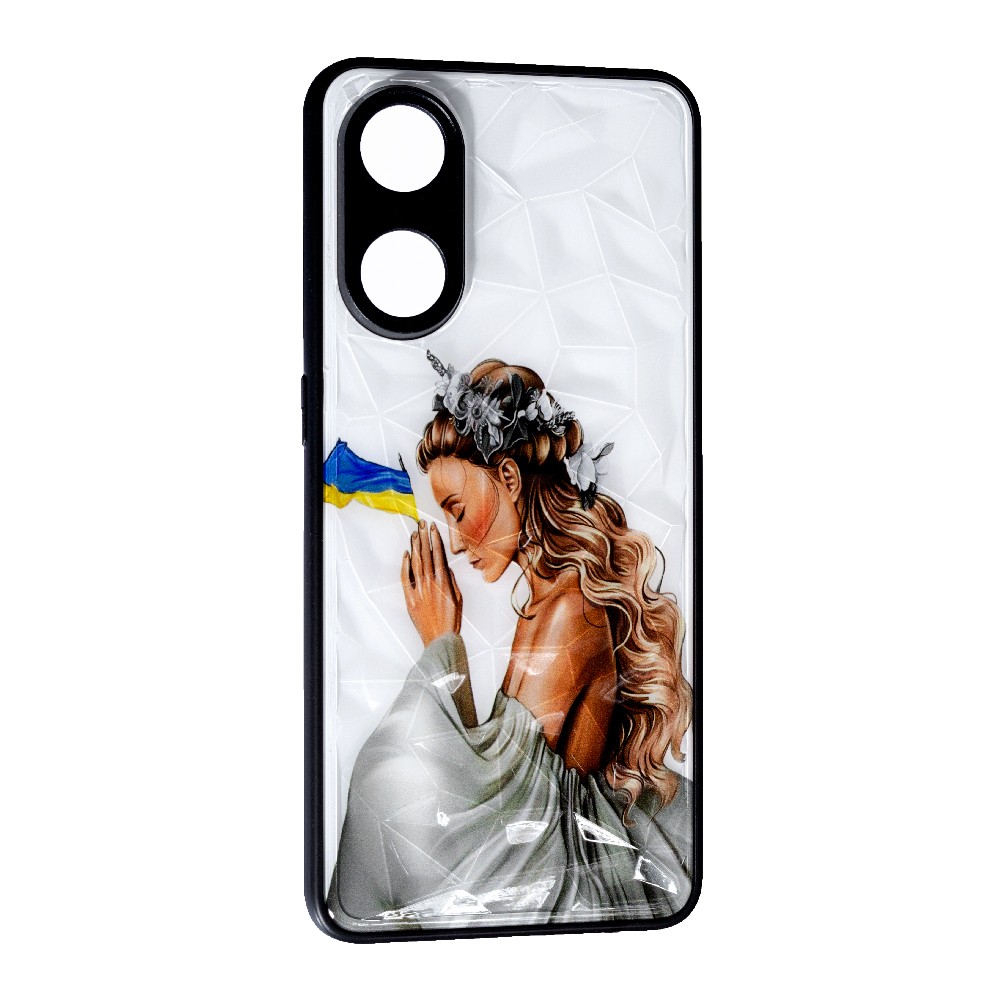 Накладка Prisma Ladies для Oppo Reno 8T 4G Pray for Ukraine-0