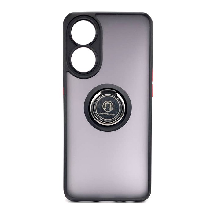 Накладка Totu Gingle Ring для Oppo Reno 8T чорна-0