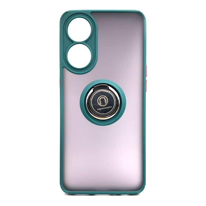Накладка Totu Gingle Ring для Oppo Reno 8T темно-зелена-0