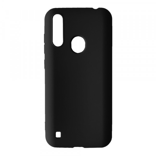 Silicone Cover without Logo (A) для ZTE Blade A7 2020  (Black)-0