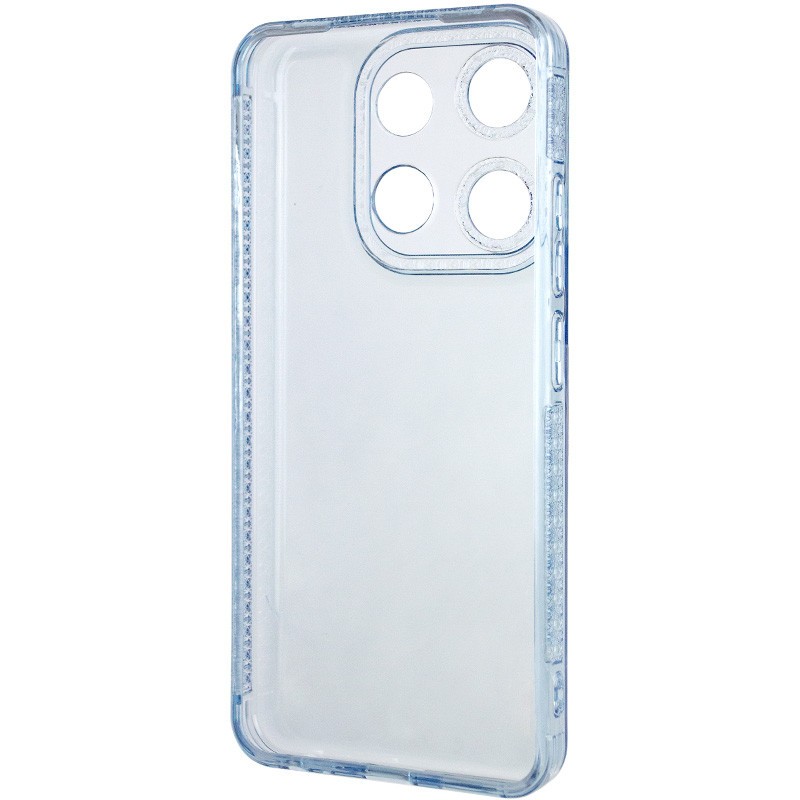 Накладка Starfall Clear для Tecno Pop 7/Spark GO 2023/Smart 7 (Блакитна)-2