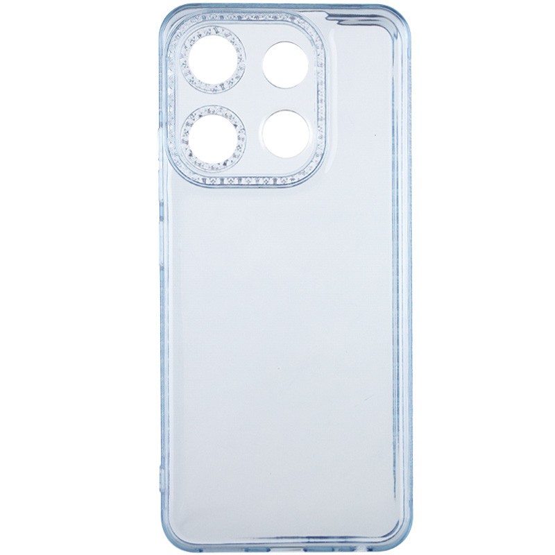Накладка Starfall Clear для Tecno Pop 7/Spark GO 2023/Smart 7 (Блакитна)-0