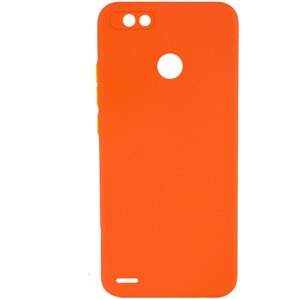 Накладка Square Full Camera для TECNO Pop 2F помаранчева-0