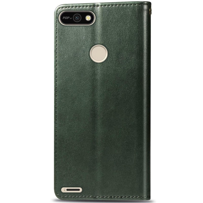 Книжка GETMAN Gallant для TECNO Pop 2F зелена-1