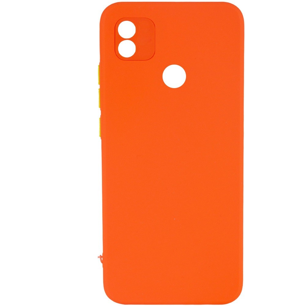 Накладка Square Full Camera для TECNO Pop 4 помаранчева-0