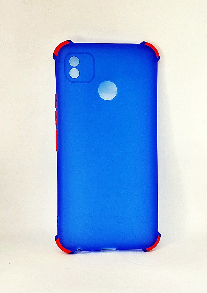 Накладка Ease Glossy Buttons Full Camera для TECNO POP 4 синя-0