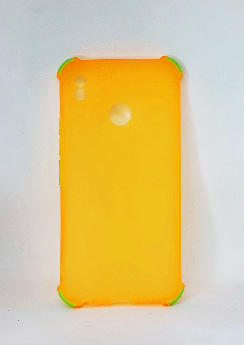 Накладка Ease Glossy Buttons Full Camera для TECNO POP 4 помаранчева-0