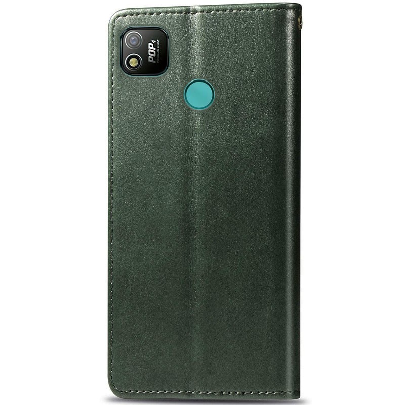 Книжка GETMAN Gallant для TECNO Pop 4 зелена-1