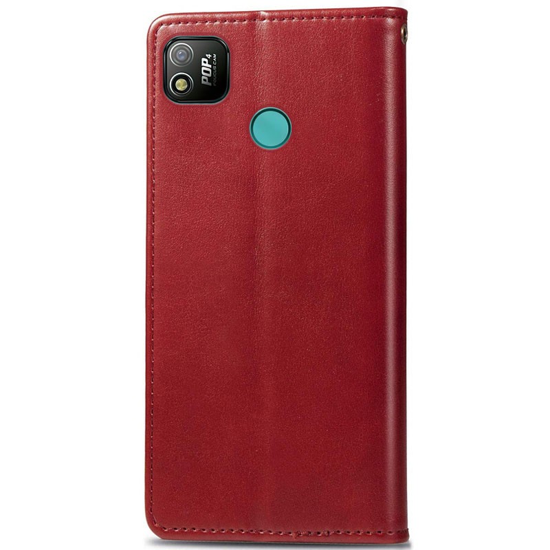 Книжка GETMAN Gallant для TECNO Pop 4 червона-1