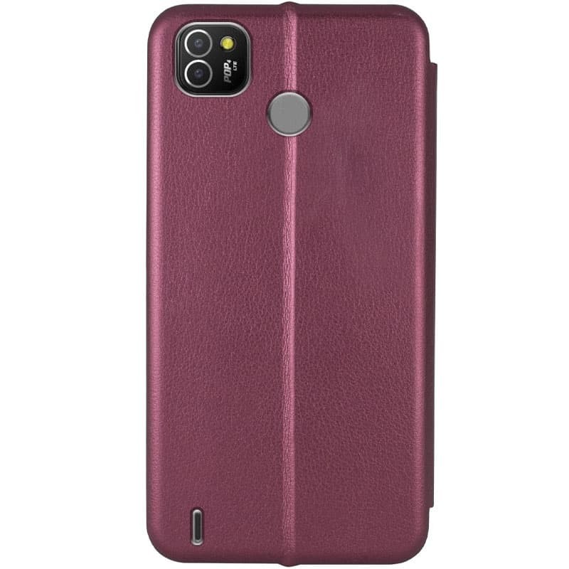 Книжка Premium для Tecno POP 4 LTE бордова-1