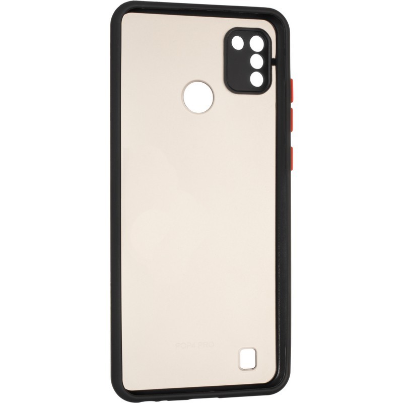 Накладка Totu Gingle для Tecno Pop 4 Pro Black-1