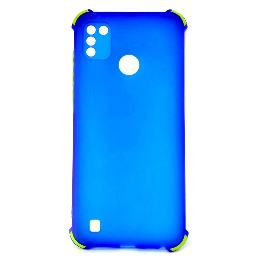 Накладка Ease Glossy Buttons Full Camera для TECNO POP 4 Pro синя-0