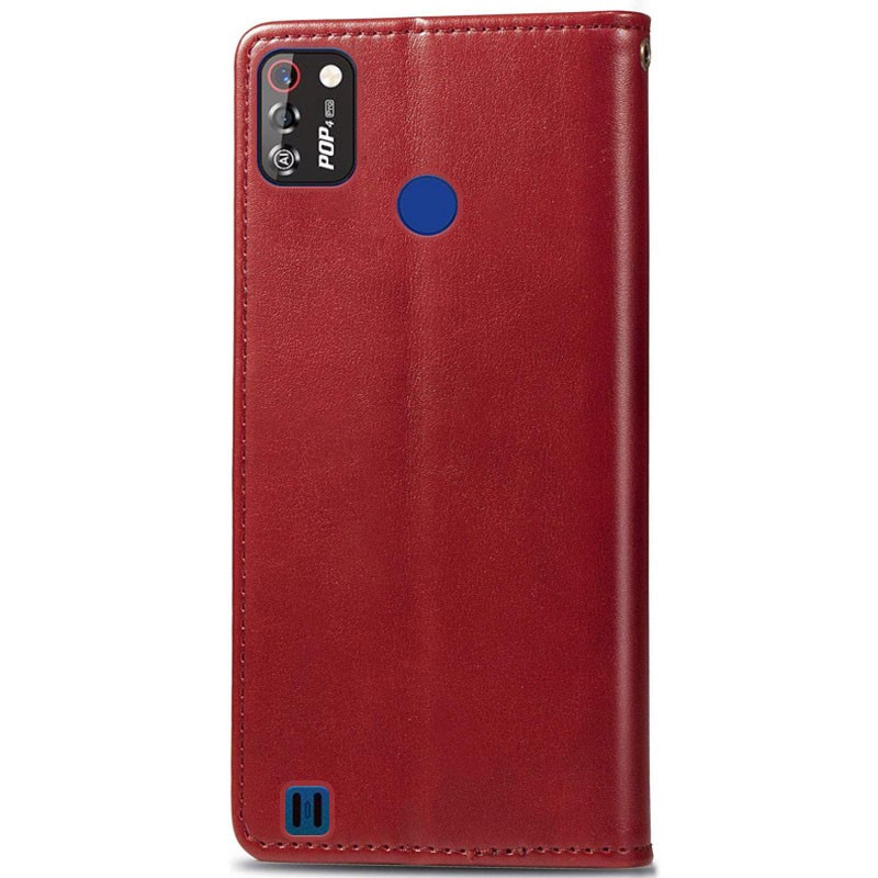 Книжка GETMAN Gallant для TECNO Pop 4 Pro червона-1