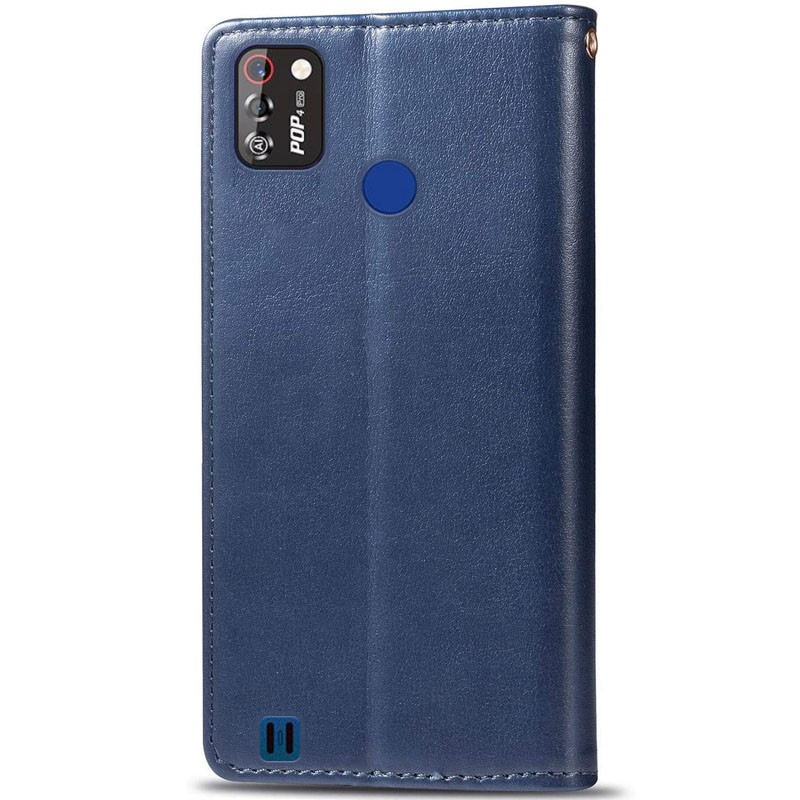 Книжка GETMAN Gallant для TECNO Pop 4 Pro синя-1