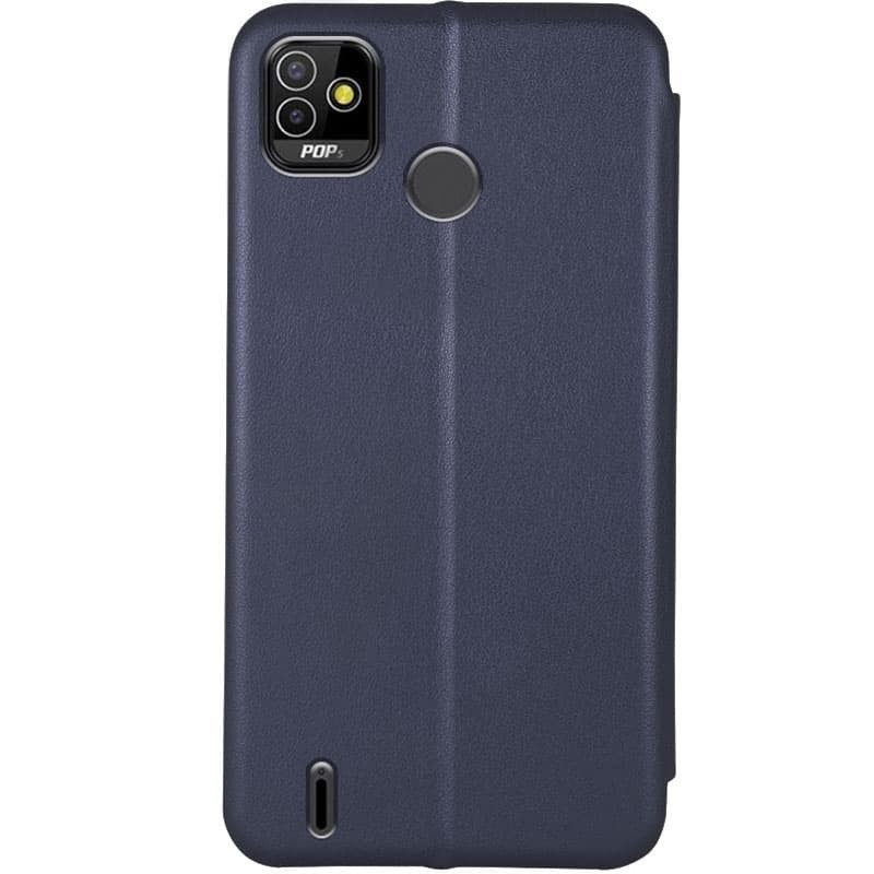 Книжка Premium для TECNO Pop 5 темно-синя-1