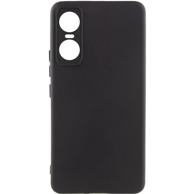 Silicone Cover Full Camera without Logo (A) для Tecno Pop 6 Pro (Black)-0