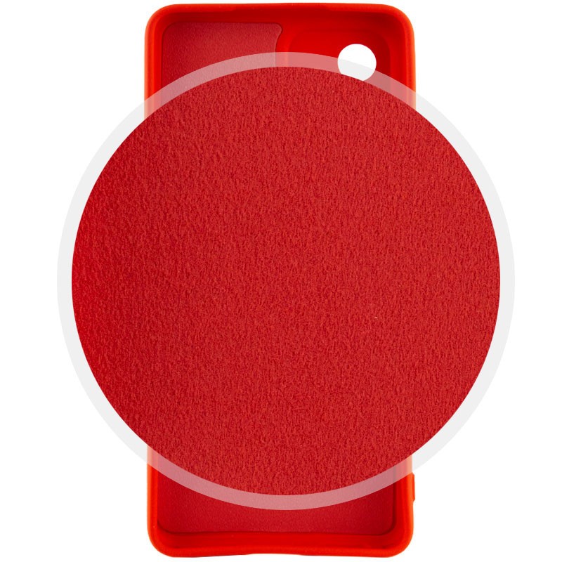 Silicone Cover Full Camera without Logo (A) для Tecno Pop 6 Pro (Red)-1