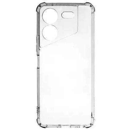 Накладка WXD для Tecno Pova 5 Силікон противоударний (прозорий)-0